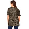 Jessica London Stretch Knit Cutout Swing Tunic - 3 of 4