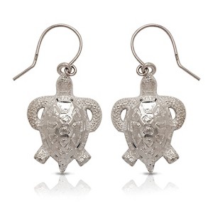 Better Jewelry, Sea Turtle .925 Sterling Silver Earrings - 1 of 1