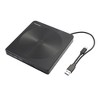 Insten External CD DVD Drive for Laptop, USB 3.0 Type-C Portable CD DVD Player Burner Reader Rewrite Optical Disk, Black - 4 of 4