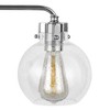 Generation Lighting Clara 24" Wide Chrome 3-Light Bath Light - 3 of 4