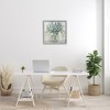 Stupell Industries Soothing Eucalyptus Herb Arrangement Framed Giclee Art, Gray, 24" x 24" - 3 of 4