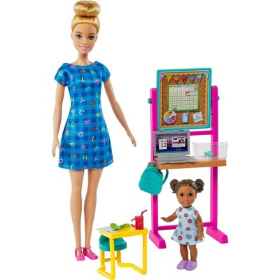 Image of Barbie Teacher Playset - Blonde Hair