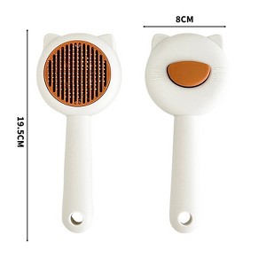 BABYYER Pet Hair Cleaner Brush, for Effortless Fur Removal, For Dog Cat Remove Tangled Hairs Massages Brush Pets Hair sCleaning Comb Pets Accessories - 1 of 4