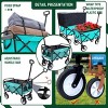 YONWAY Multi-use Wagon,Collapsible Foldable Wagon Cart Beach Wagon for for Camping 3pcs Plastic Liner Bag/Cover - 2 of 4