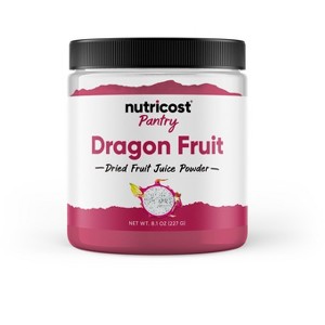 Nutricost Pantry Dragon Fruit Powder (8oz) - Pitaya Powder for Smoothies, Drinks & Desserts, Vegan, Gluten-Free, GMO-Free, 38 Servings - 1 of 4
