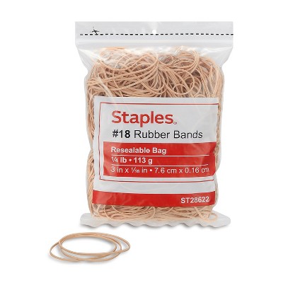 Staples Economy Rubber Bands Size #18 646090