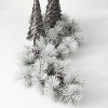 Sullivans 6' Flocked Pine & Cone Artificial Garland, Green - 4 of 4