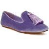 Tromso Iconic Tassel Detail Velvet Loafers Women - 2 of 4