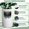 14/21/29” Tall Planters Set of 2 Self Watering Pots for Indoor and Outdoor Plants, Flower Pots for Living Room, Bedroom Office, Patio, Porch, Garden - 3 of 4