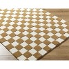 Hauteloom Timin Blue Gray Checkered Area Rug - 2 of 3
