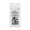 Crystal Lane DIY 144pcs SS20 (4.7mm) Jet Glass Round Flat Back Rhinestones - 2 of 4