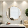 Spassway 31" x 31" Versatile Decorative Mirror Wall Art for Bathroom Living Room Bedroom Entryway Home and Office Decor Black/Brown Available - 3 of 4