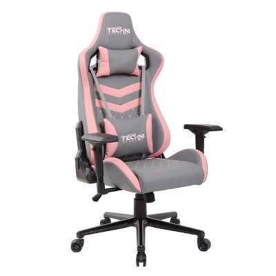 Techni pink gaming deals chair