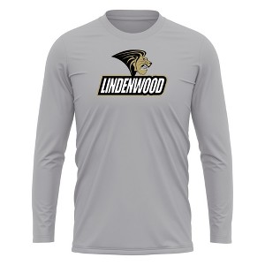 Men's Lindenwood University Adult Sport Long Sleeve Shirt Primary Logo - 1 of 4