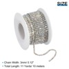 Unique Bargains Bags Clothing Decoration Crystal Rhinestone Sew on Close Claw Chain Trim - 2 of 4