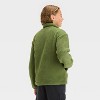 Boys' High-Pile Fleece Zip-Up Sweatshirt - All In Motion™ - image 2 of 4