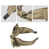 Unique Bargains Women's Double Layered Bow Knot Headband Hairband Accessories 2.6 Inch Wide 1Pc - 3 of 4