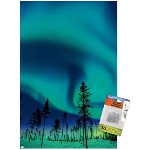 Trends International Aurora Borealis Unframed Wall Poster Prints - 1 of 4