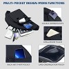 Anti Theft Sling Bag, Crossbody Chest Travel Bag for Men Women, Black Shoulder Backpack Purse - 3 of 4