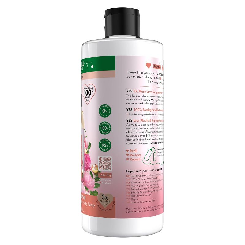 Love Beauty and Planet Pure Nourish Advanced Repair for Damaged Hair Pump Shampoo, 5 of 8