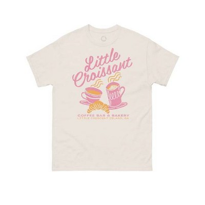 Emily Henry: Little Croissant Unisex T-Shirt - XXL