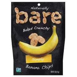 Bare Baked Crunchy Simply Banana Chips - 2.7oz