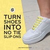 The Original Stretchlace No-Tie Silicone Elastic Shoelaces – Yellow Tieless Shoe Laces (1 Set) - 4 of 4