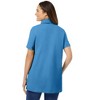 Woman Within Perfect Short-Sleeve Polo Shirt - 3 of 4