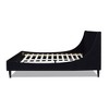 Sandy Wilson Home Aspen Vertical Tufted Headboard Platform Bed Set, Queen - 4 of 4