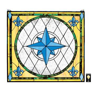 Free Stained Glass Pattern 2328-Dogwood-P2328