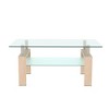 Rectangle Glass Coffee Table - 4 of 4