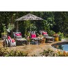 Outdoor/Indoor Herringbone Over-Sized Rectangular Throw Pillow Set of 2 - Pillow Perfect - 2 of 4