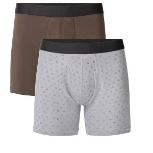 Pact Men's Organic Cotton Boxer Brief 2-Pack - 1 of 4