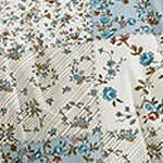 blue patchwork