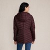 Lands' End Women's Outerwear Wanderweight Ultralight Packable Hooded Long Down Jacket - 2 of 4