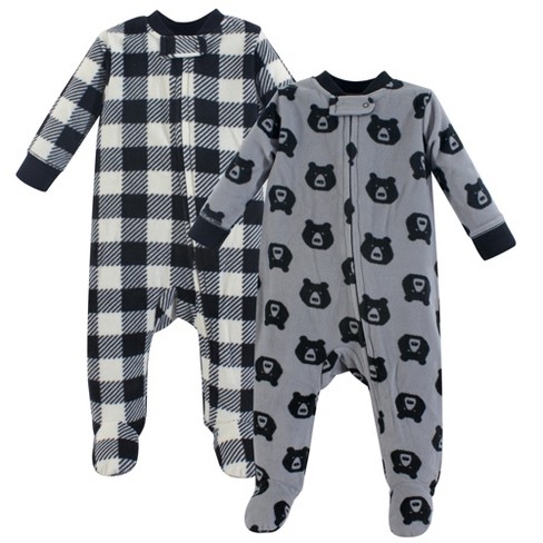 Fleece baby 2025 boy pajamas