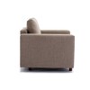 NicBex Linen Accent Chair,Upholstered Living Room Chairs with Low Back and Rubberwood Legs,Modern Armchair,Accent Chairs for Living Room - 4 of 4