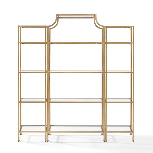 Crosley furniture aimee narrow deals etagere bookcase