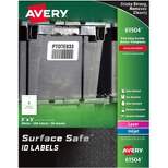 Avery Labels Removable Surface Safe 3"x5" 200/PK WE 61504