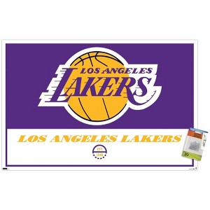 Trends International NBA Los Angeles Lakers - Logo 21 Unframed Wall Poster Prints - 1 of 4