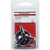 Lasco  Streamway 3-Point Cold Chrome Tub & Shower Handle Kit HC-138 - 2 of 2