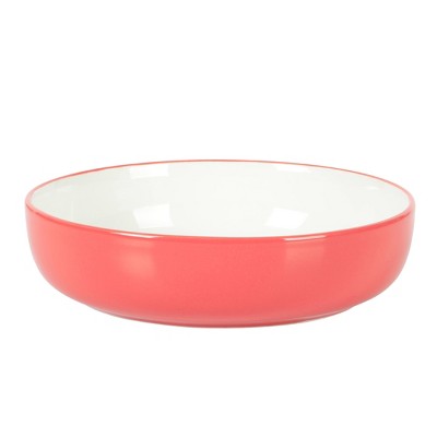 Red and White Porcelain Dinnerware Set - Service for 4