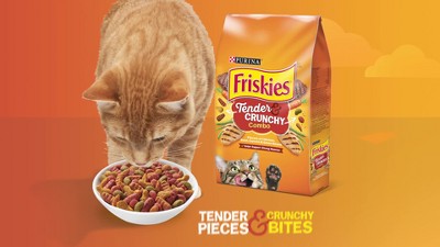 Tender & Crunchy Combo Chicken, Beef, Carrots & Green Beans Dry Cat Food - 16 lb Bag