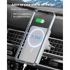 HANPURE Magnetic Wireless Car Charger 18W Compatible with Mag-Safe Car Mount Charger for iPhone 14/13/12 Series Black - 3 of 4