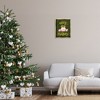 Stupell Industries Pink Car with Christmas Tree Floating Frame Canvas Art - 3 of 4