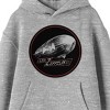 Led Zeppelin Blimp Long Sleeve Athletic Heather Youth Hooded Sweatshirt - image 2 of 3