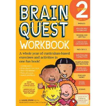 Brain Quest Workbook Grade 2 ( Brain Quest) (Paperback) by Liane Onish