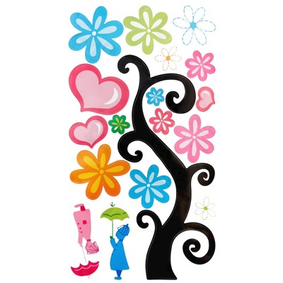 Slickblue Vinyl Crystal Love Wall Decals – Easy-to-Apply Stickers for Living Room, Bedroom & More