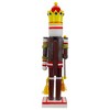 Northlight 14" Tootsie Roll Wooden Christmas Nutcracker Figure with Scepter - 4 of 4