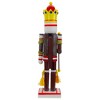 Northlight 14" Tootsie Roll Wooden Christmas Nutcracker Figure with Scepter - image 4 of 4